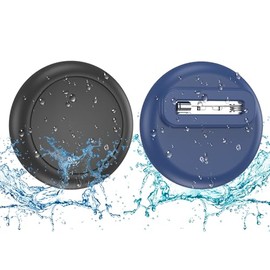 HATALKIN Compatible with AirTag Holder for Kids, Air Tag Tracker Device Holder for Kids,Fully Hidden Air Tags Waterproof with Clip Invisible Pin Airtags for Toddler,Children,Clothing,Backpack