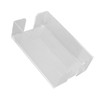 Acrylic Napkin Holder Transparent Uncapped Bathroom Napkin Holder for 23x14x6cm