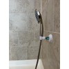 Shower Head Holder White | Handheld Mount | Vacuum Suction