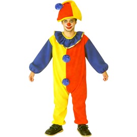 Tumao Children's Clown, Children's Cosplay Costume, Baby, Kids, Clown Costume, Magician, 3-Piece Set, Cute, Interesting Costume, Christmas Event, Party, Dance, Cosmetics, Graduation Ceremony, Birthday