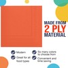 100 Pack Orange Paper Napkins Disposable, 2 Ply Party Napkins,
