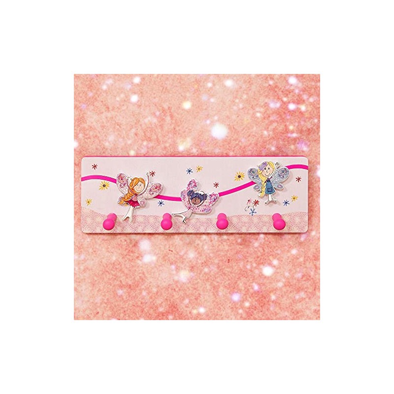 Just 4 Kids Magical Fairy Rack of Coat Hooks