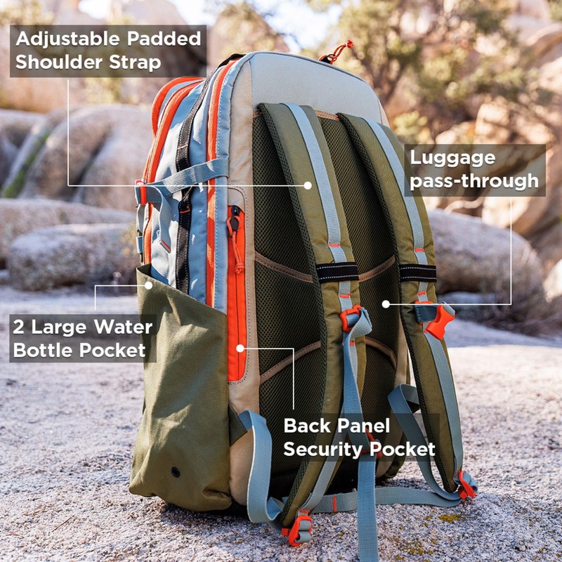 OGIO Alpha Backpack (25 Liter, Purple Passion)