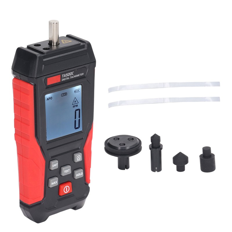 Digital Tachometer Laser Photo Tach Meter RPM Gauge Measurement Tool