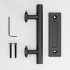 QINAIXQM 30 cm Barn Door Handle, Sliding Door Pull Handle,
