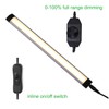 AIBOO Under Cabinet LED Kitchen Light Bar with Dial Dimmer