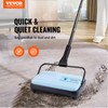 VEVOR Carpet Sweeper Manual, Floor Sweeper with 300 ml Dustbin