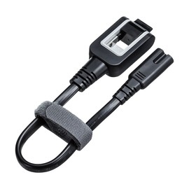 Sanwa Supply KB-DM2S12A-02 Power Cord for Eyeglass Type Connectors (0.2 m)