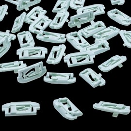 Rexka 50pcs Windshield Rear Glass Trim Clips for GM 1654047 Monte Carlo, El Camino, & Malibu 1978-1988 G-Body Rear Window Molding Clips