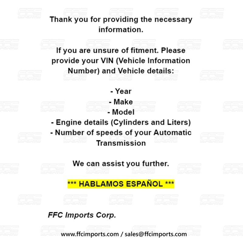 Aftermarket Products 45RFE 545RFE 65RFE 66RFE 68RFE Output OSS &