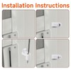 3/8 Inch Window Screen Clip with Screws, Storm Window Clips