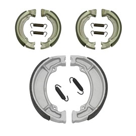 Factory Spec Front & Rear Brake Shoes, for Suzuki Quadsport 80 fits 1987-2006 LT80 Models