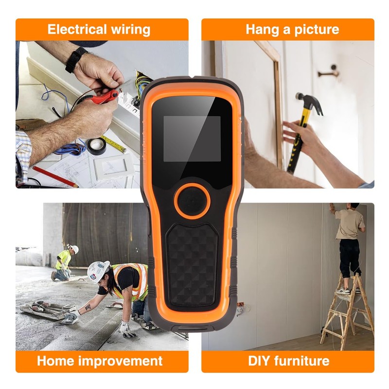 Stud Finder Wall Scanner, Stud Detector 6 in 1 with