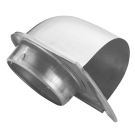 Hohopeti U-Shaped Ventilation Grille Range Hood Vent Cover Outdoor Vent Cap Deflector for Home Use