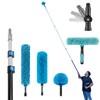 Hicavar 20 Foot High Ceiling Fan Duster with 5-12 Foot