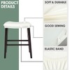 Bifaunvogel Bar Stool Cover Rectangle Set of 2 Waterproof PU