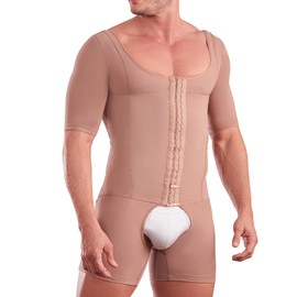 SHAPE CONCEPT Fajas para Hombres 368 High Compression Mens Shapewear Tummy Control Colombian Girdle Mens Full Body Shaper