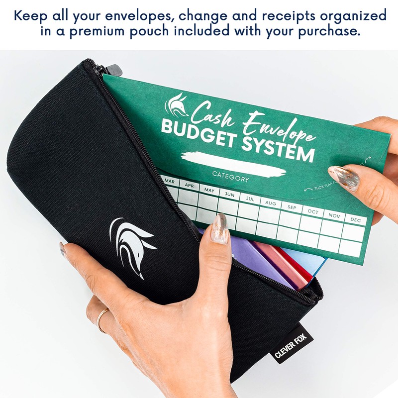 Clever Fox Cash Envelopes for Budgeting System – Budget Envelopes