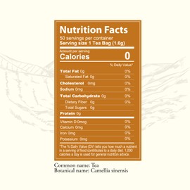 Ceylonzon Cinnamon Tea Classic Taste 25 Individually Foil-Wrapped Tea Bags, Caffeine-Free Herbal Spice Tea, Perfect for Relaxation & a Sweet, Spicy Cinnamon Flavor 40g