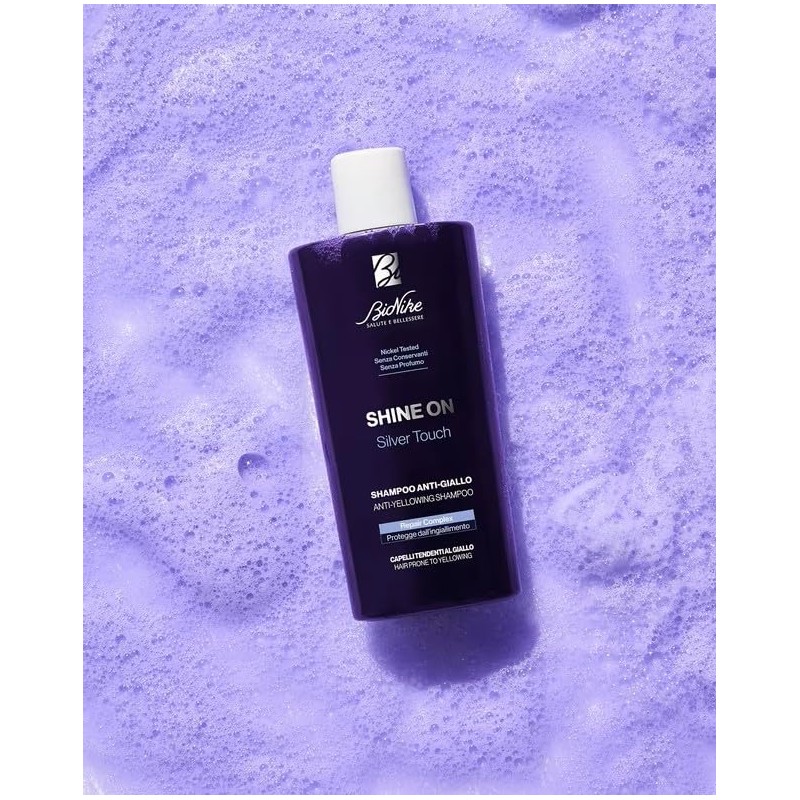 BioNike Shine On Shampoo Anti-Giallo Silver Touch 200 ml