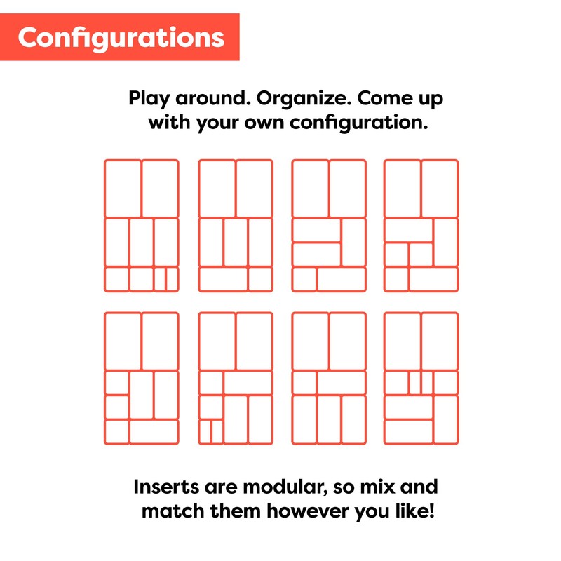 Rajas Goods Drawer Organizer Compatible with Ikea Alex Drawer Unit,