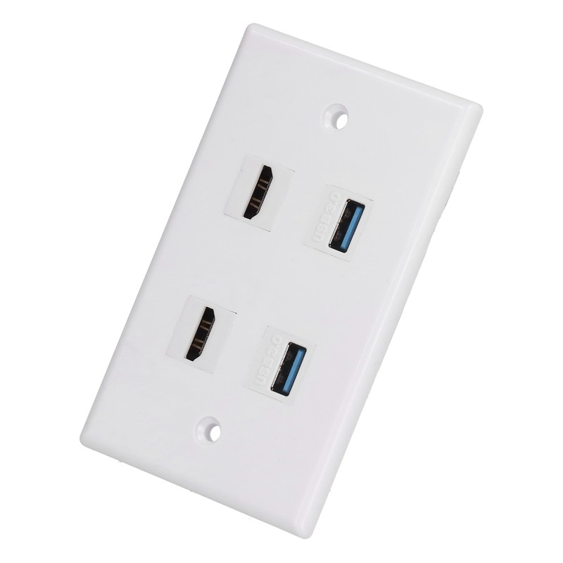2 HD Multimedia Interface 2 USB3.0 Ports Panel Weld Free