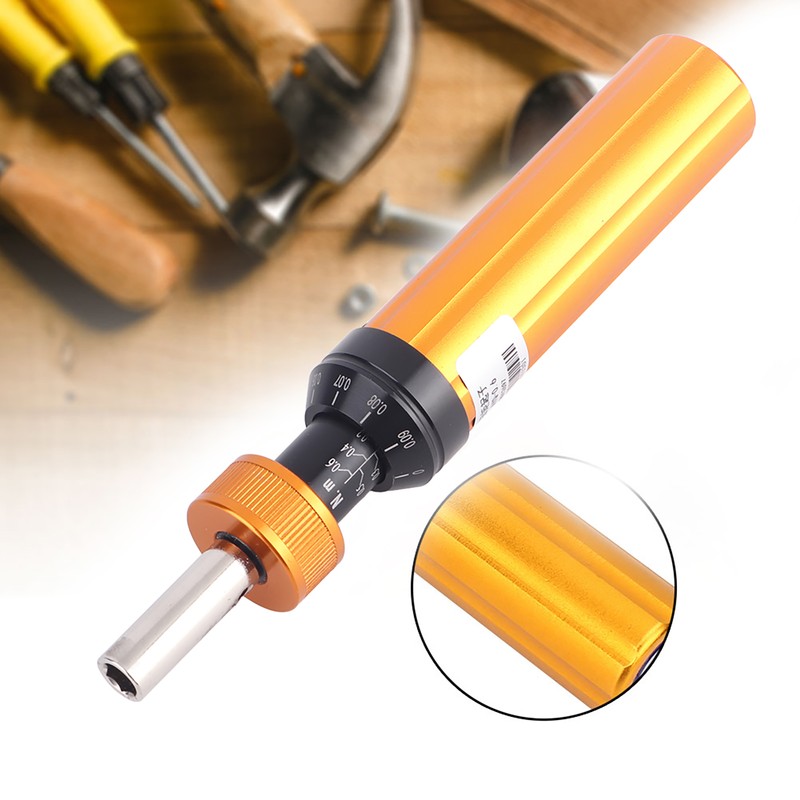 Alloy Steel Preset Type 0.1‑0.6N.m Adjustable Torque Screwdriver Handheld Maintenance