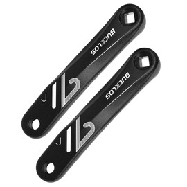 AEYINO Ebike Mountain Bike Square/Diamond Crank Arm -152MM/170MM MTB Aluminum Bicycle CrankSet for Electric Bike/Road Bike/Commuter Bike/Exercise Bike/Fat Bike