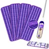 4 Pack Upgraded Reusable Mop Pads Compatible with Swiffer PowerMop,