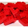 dreambuilderToy 2x4 Red Building Bricks: Pack of 180, Red Building