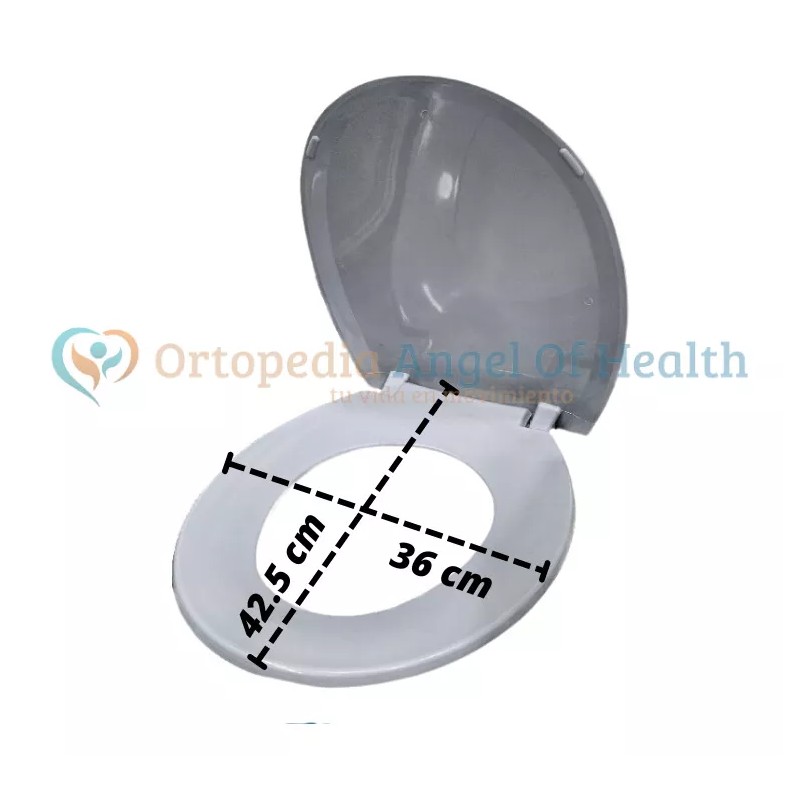 SuperConfort Asiento Y Tapa Para Silla Comodo Baño Repuesto
