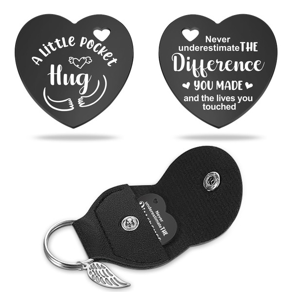 Lasimfa Pocket Hug Never Underestimate The Difference You Made Black