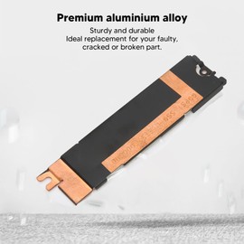 ASHATA Heatsink for Dell Nvme M.2 NGFF SSD, for XPS 15 9500 9510 9520 Precision 5550 5560 Left SSD, Aluminium Alloy SSD Heat Sink Cover, for Laptop