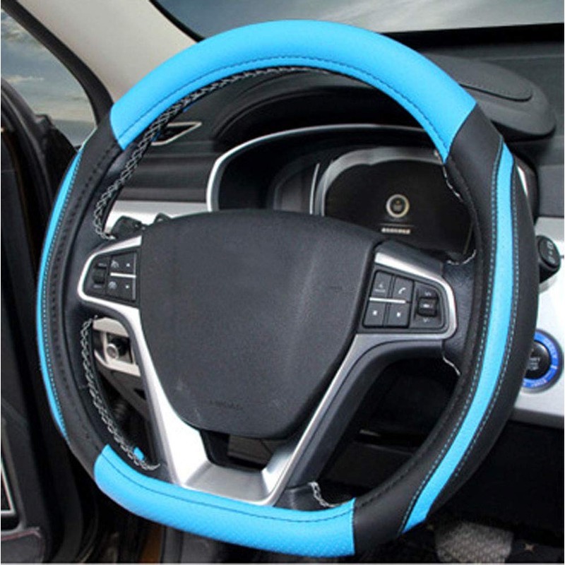 BuilLLin D Cut Steering Wheel Cover - D Shaped Flat
