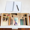 Relaxdays 3 x Drawer Organiser, Make-Up, Make-Up and Desk, Office,