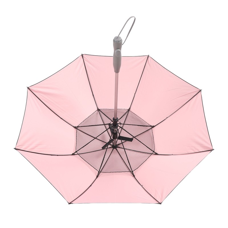 Umbrella with Built In Fan and Mist Spray 190T Vinyl
