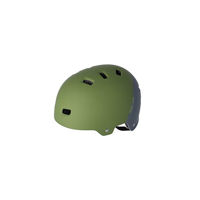 XLC Fiethelm Unisex Adult Helmet, White/Blue, 53-58 cm