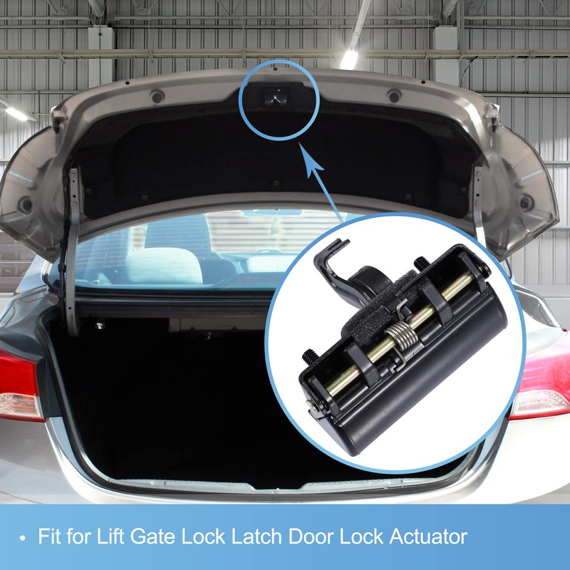 X AUTOHAUX 74810-S6A-003 Tailgate Rear Trunk Hatch Lock Handle Assembly