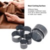 7PCS Set Leather Cutting Dies Set Round Shape Leather Round
