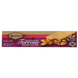 Bellino Chocolate Torrone, 5.3 Ounce (Pack of 12)