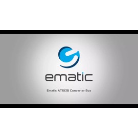 Ematic Digital Converter Box w/ Recording, Playback, & Parental Control Ematic AT103C