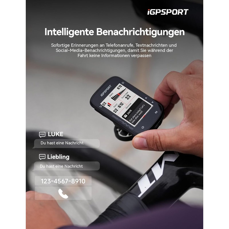 iGPSPORT BSC200S Wireless Bicycle Computer with GPS Route Navigation, Bicycle