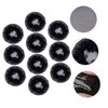BESTYASH 10 piezas Elástica para Moños Invisible para Cabello de