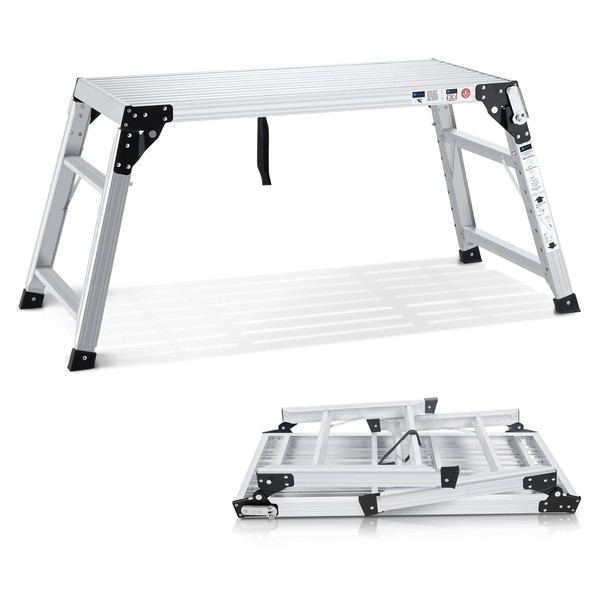 ORIENGEAR Adjustable Work Platform Support 330 lbs Height 24 to