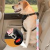 Dog Seatbelt for Car,Removable Dog Seat Belt Harness for Car