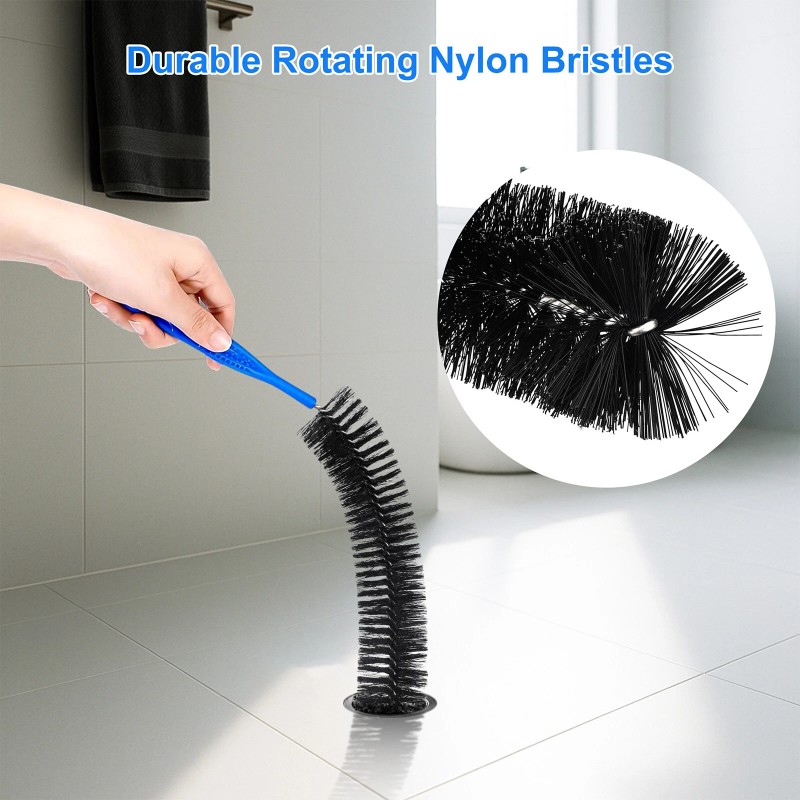 RedTagTown 3 PCS Drain Pipe Cleaning Brush Set – Flexible