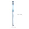4pcs Hard Bristle Toothbrush for Men Portable Manual Travel Brushes