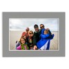 12x16 Mat for 11x14 Photo - Precut Mid Grey Picture