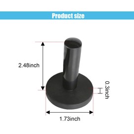 GLSOWEE Car Wrap Gripper Magnets Holder Tint Tool, Auto Magnetic Position Tool Vinyl Film Magnet Fixators for Car Wrapping, Sign Vinyl, Window Tint & Crafts Sign Making Vinyl Tools (4 PCS)