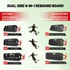 6-in-1 Soccer Rebounder Board - Dual Surface Adjustable Angle Soccer